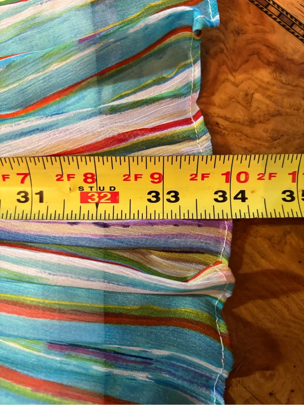 Multicolored maxi skirt by Cristina.